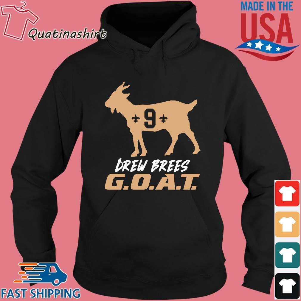 drew brees goat hoodie