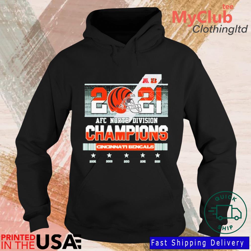 Cincinnati Bengals AFC North Division Champions Hoodie Combo - BTF