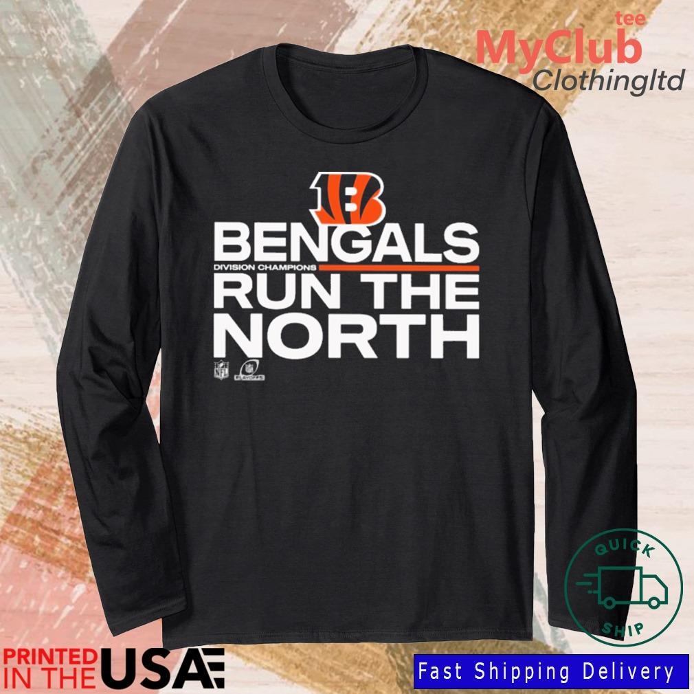 Bengals Division Champions Run The North-Unisex T-Shirt, hoodie, sweater,  long sleeve and tank top