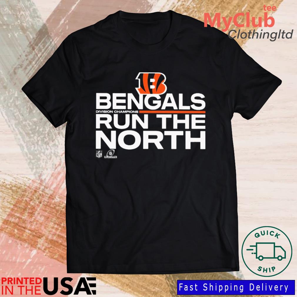 Cincinnati Bengals Playoffs Division Champions Run The North shirt