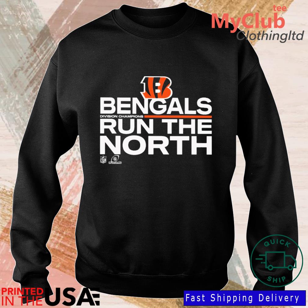 Cincinnati Bengals Run The North T-shirt On Sale 