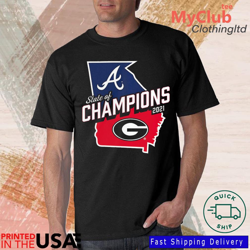 Gildan, Shirts, 22 Champions Uga Bulldogs Braves Sweatshirt