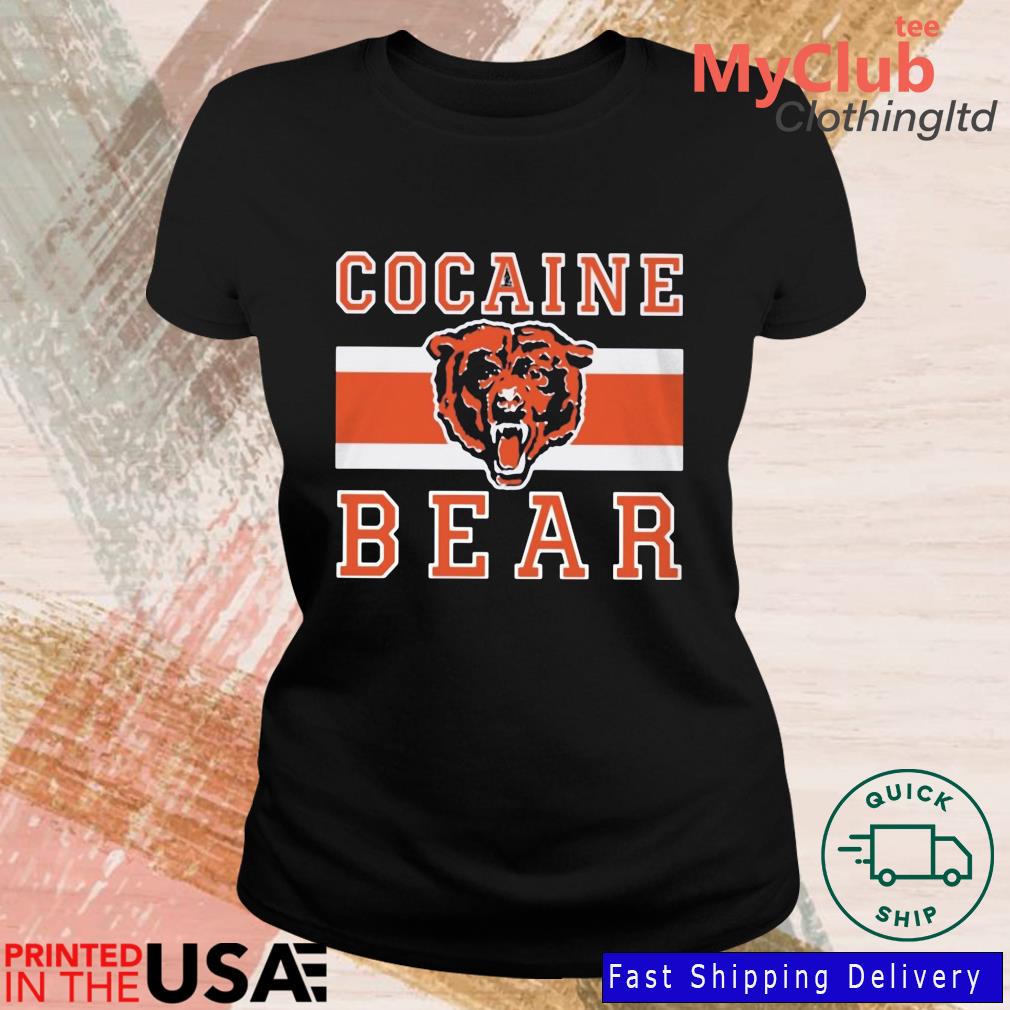 Chicago Bears Cocaine Bear Shirt