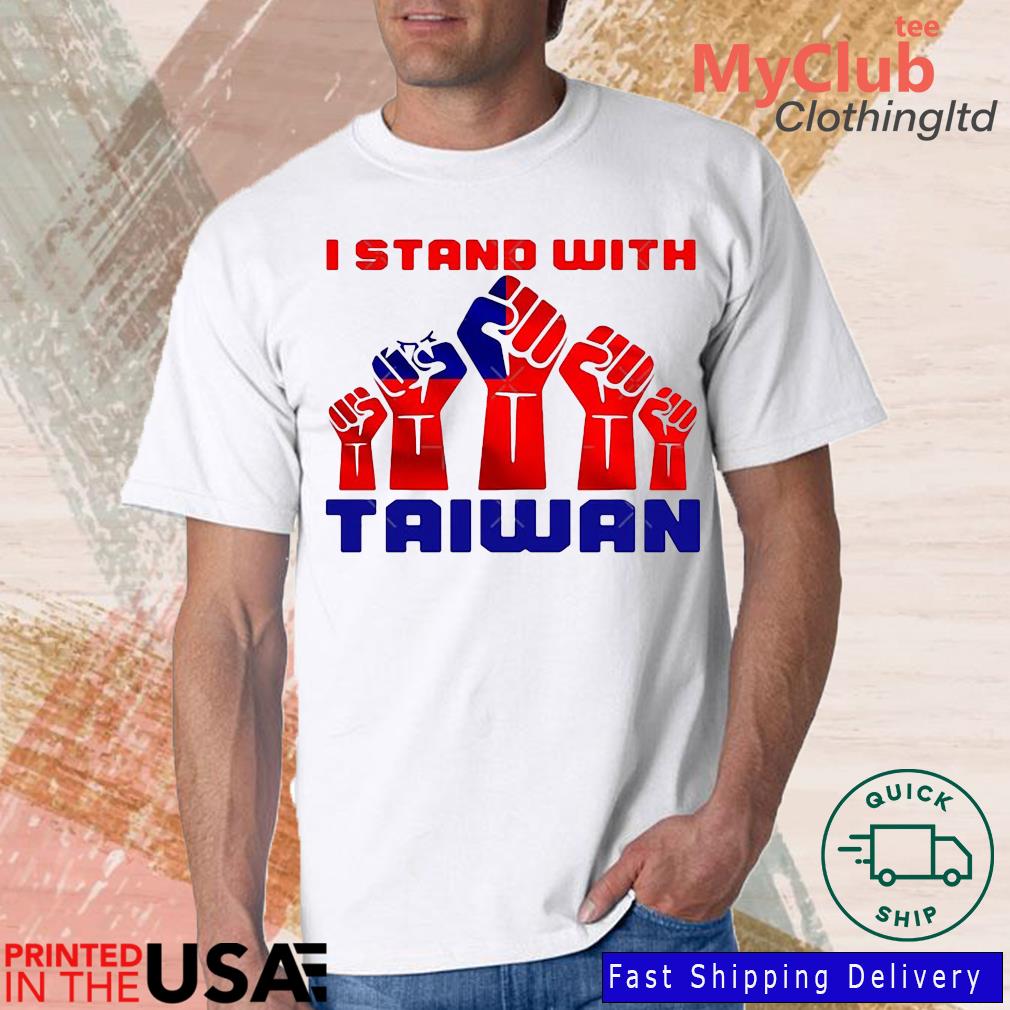 I Stand With Taiwan Hand T-shirt
