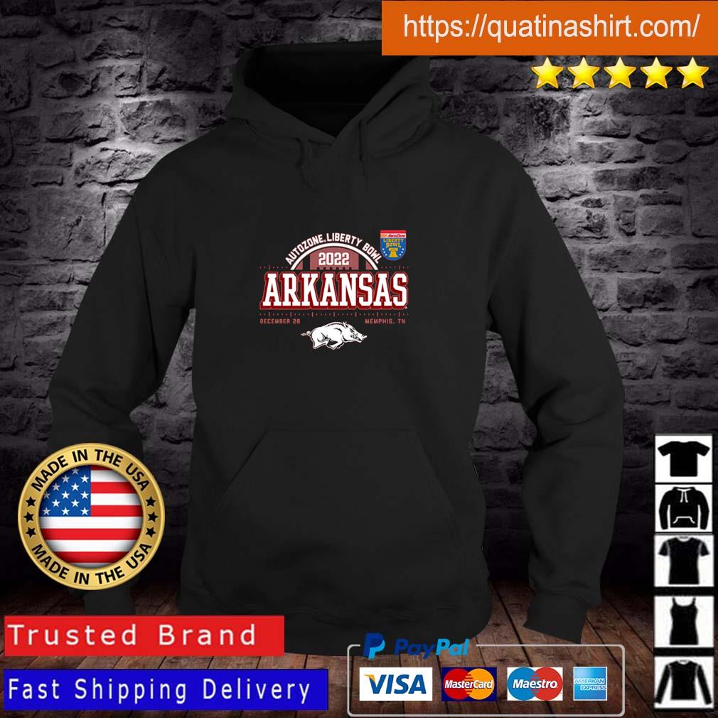 Arizona Razorbacks 2022 Autozone Liberty Bowl shirt