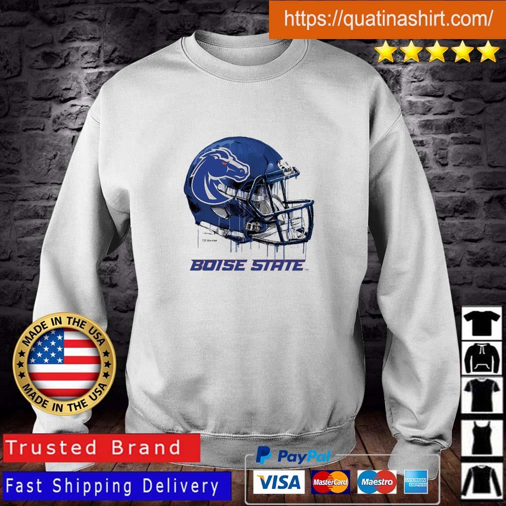 Boise State Broncos Toddler Dripping Helmet shirt