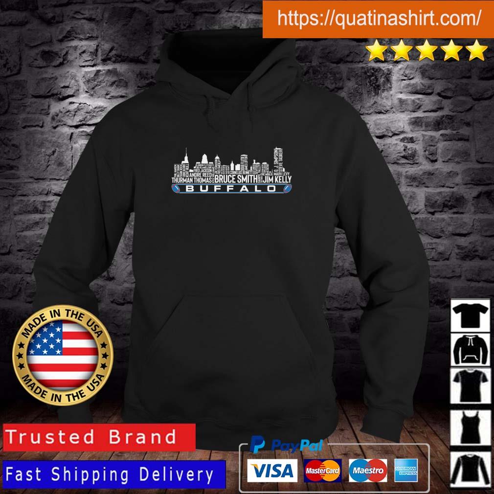 Buffalo Bills Players Names Skyline shirt