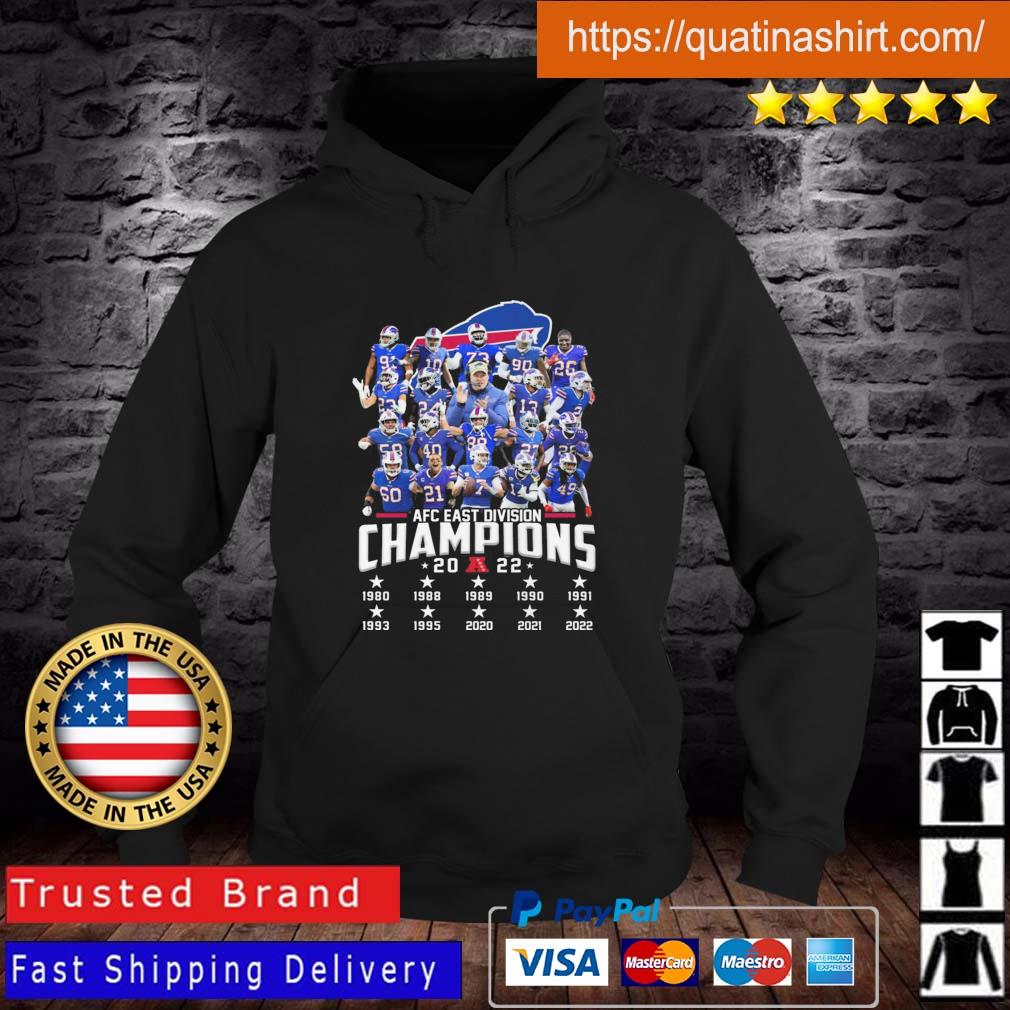 Buffalo Bills Team Football AFC East Division Champions 2022 shirt