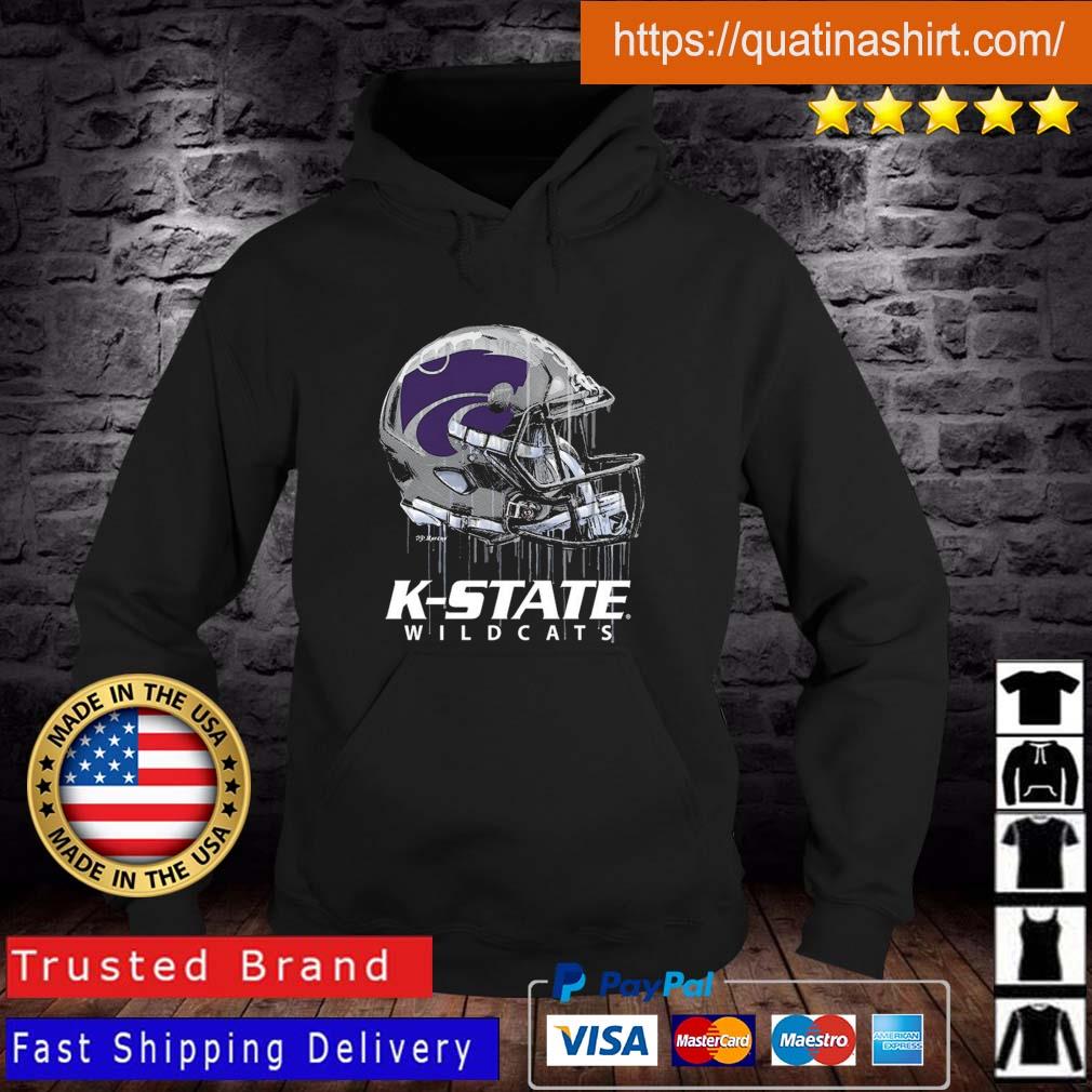 Kansas State Wildcats Toddler Dripping Helmet shirt