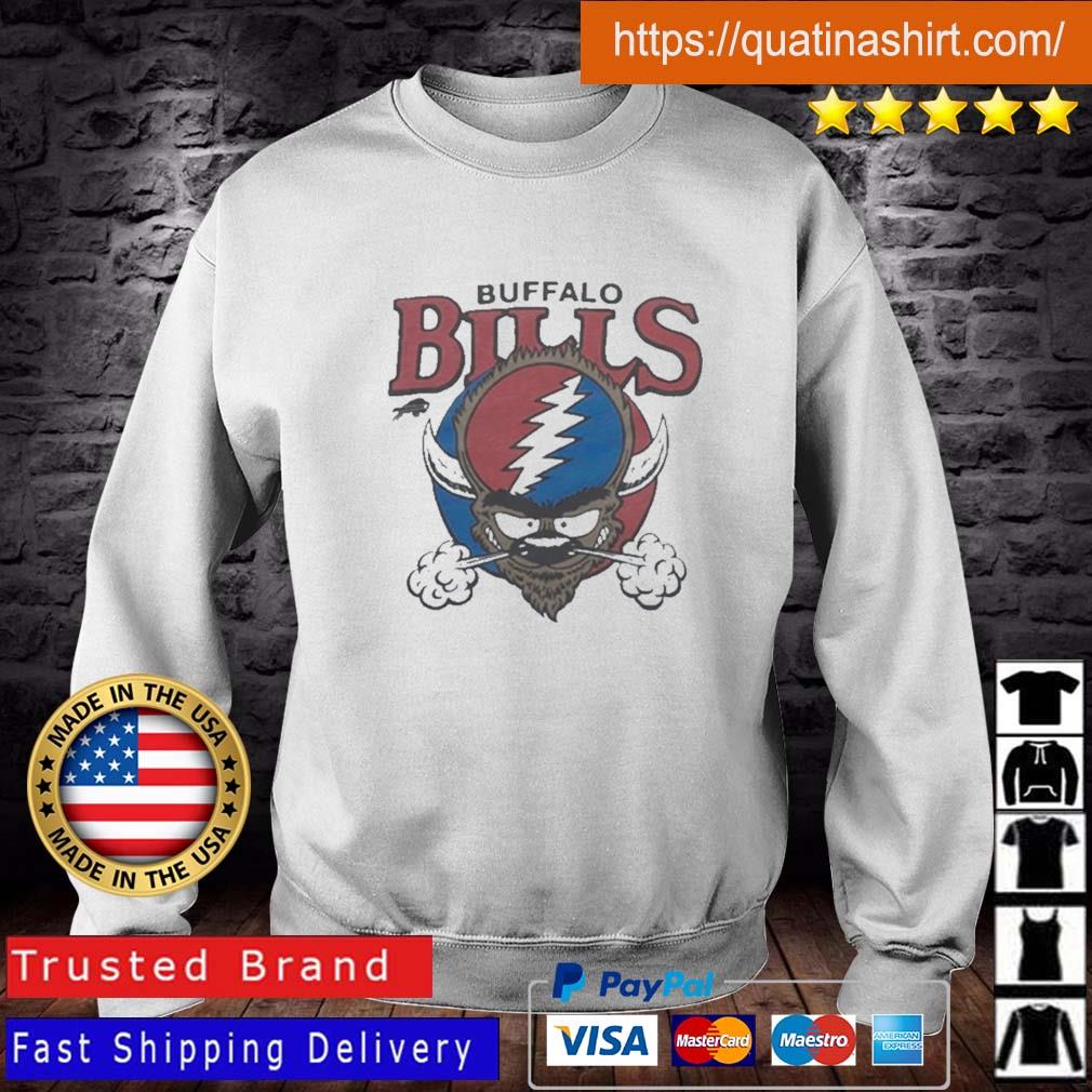 NFL x Grateful Dead x Buffalo Bills Mascot 2022 Shirt