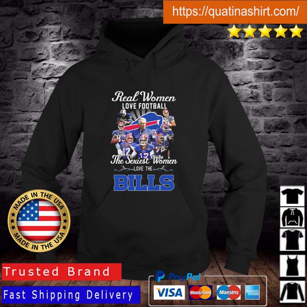 Real Women Love Football The Sexiest Women Love The Buffalo Bills Signatures shirt