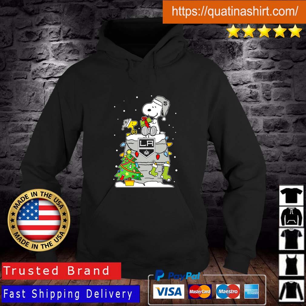 Snoopy And Friends Los Angeles Kings Merry Christmas sweatshirt