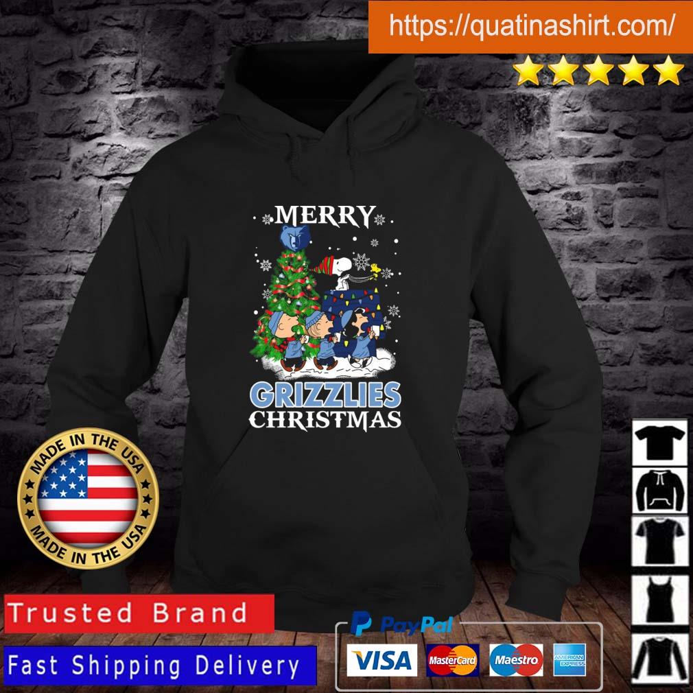 Snoopy And Friends Memphis Grizzlies Merry Christmas sweatshirt