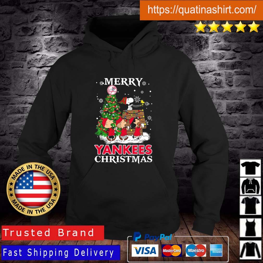 Snoopy And Friends New York Yankees Merry Christmas sweatshirt