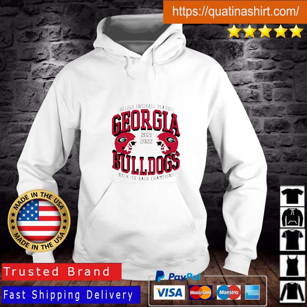 College Football Playoff Georgia Bulldogs 2021-2022 Back-To-Back Champions s Hoodie