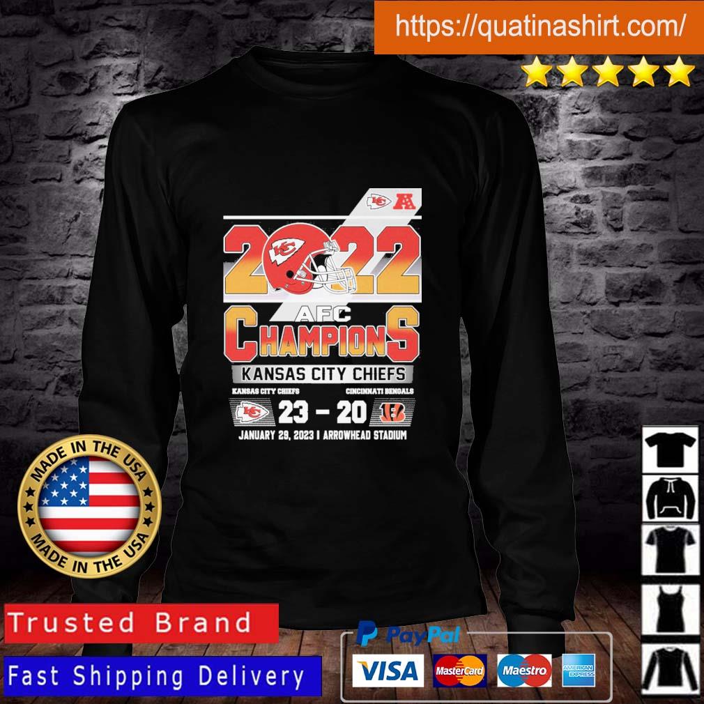 Bengals vs Kansas City 2022 AFC Championship Shirt, hoodie, sweater, long  sleeve and tank top