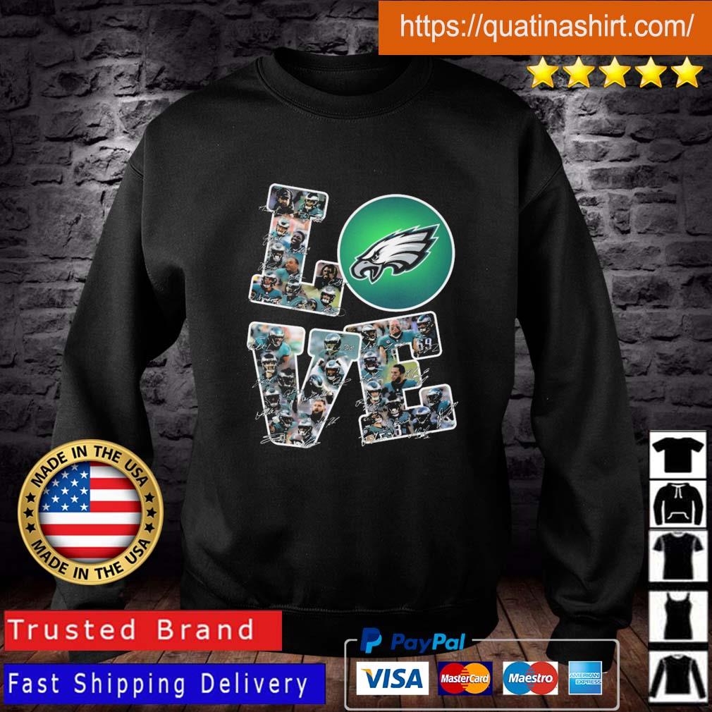 Philadelphia Eagles Lady sassy Classy and a tad badass signatures shirt,  hoodie, sweater, long sleeve and tank top