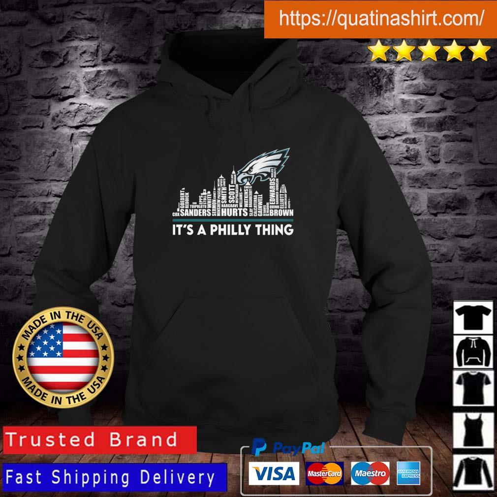 It's A Philly Thing Philadelphia Eagles Skyline Shirt, hoodie, sweater,  long sleeve and tank top