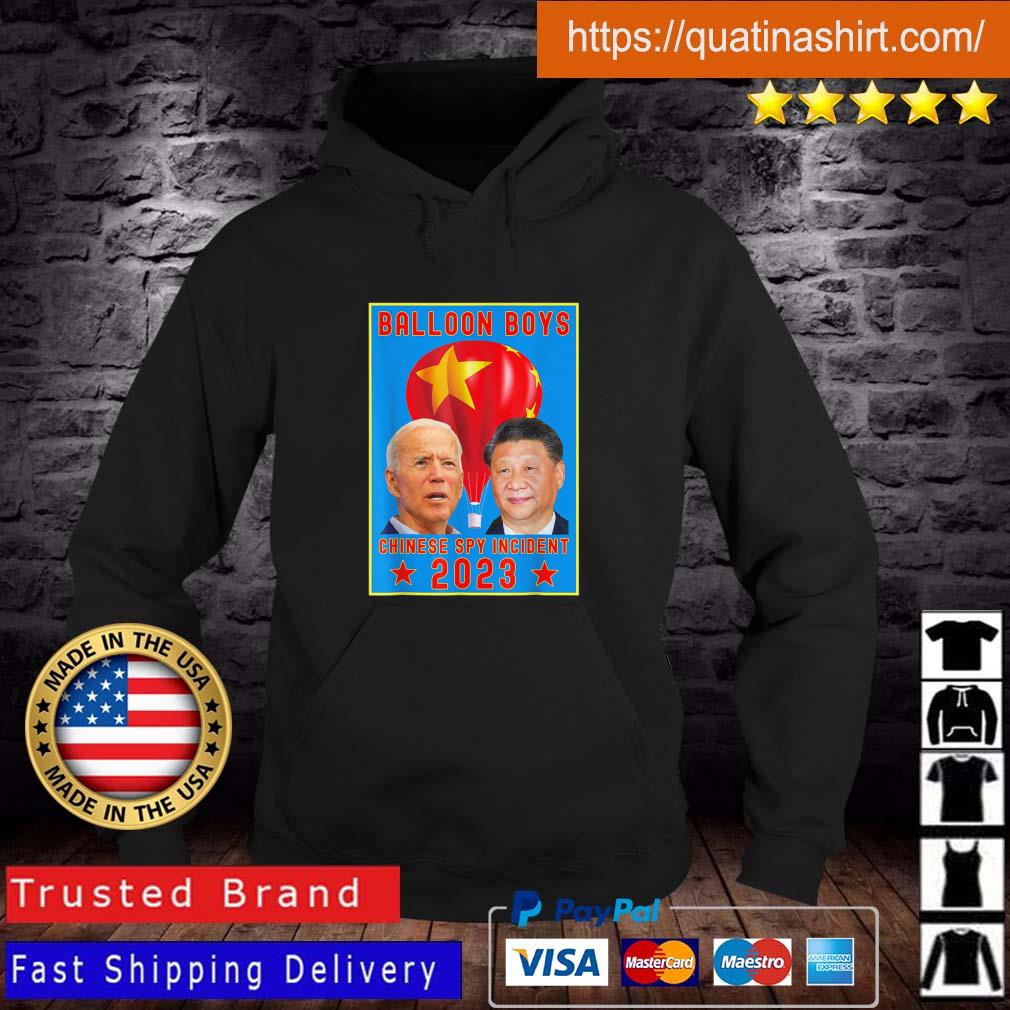 Chinese Surveillance Balloon Boys Joe Biden vs Xi Jinping shirt