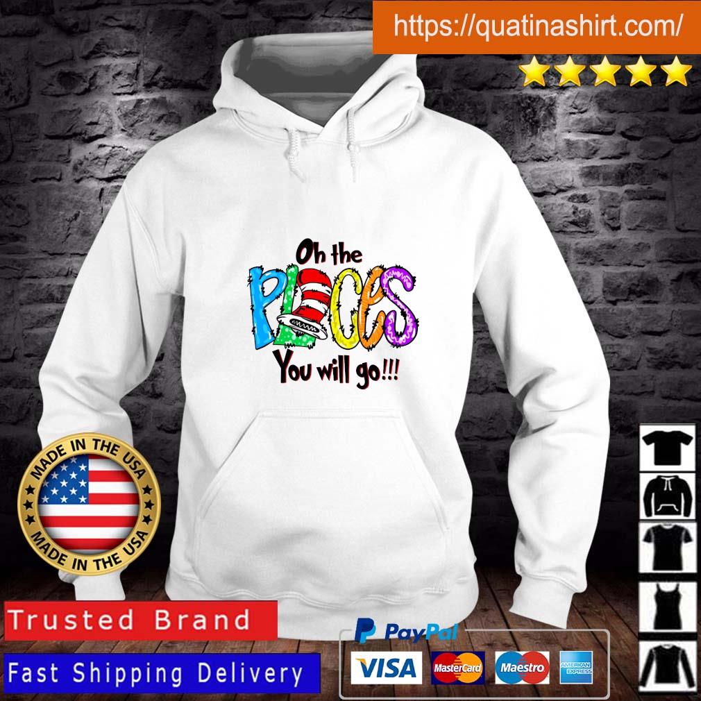 Dr Seuss Oh The Places You Will Go Colorful Shirt Hoodie