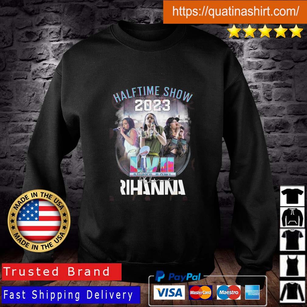 Rihanna Super Bowl LVII Halftime Show 2023 Signature Shirt - Teexpace