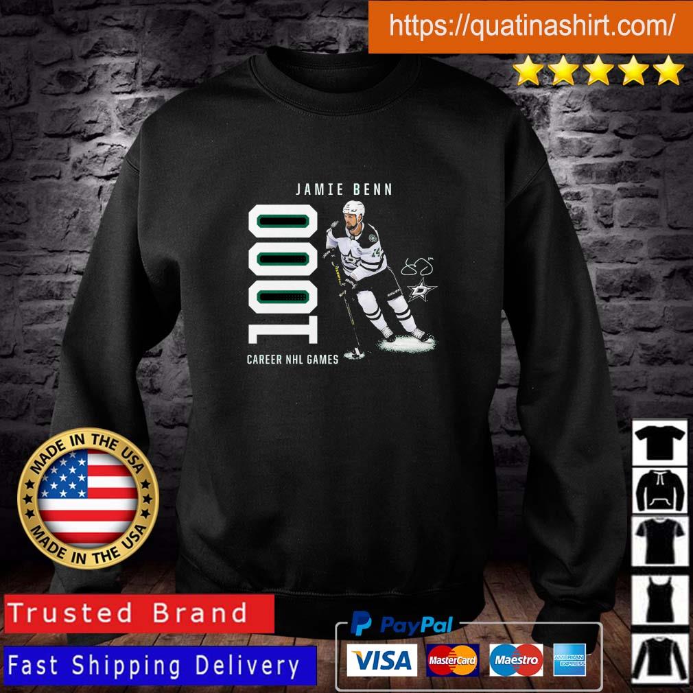Jamie Benn Dallas Stars The Captain1000 NHL Game shirt, hoodie, sweater,  long sleeve and tank top