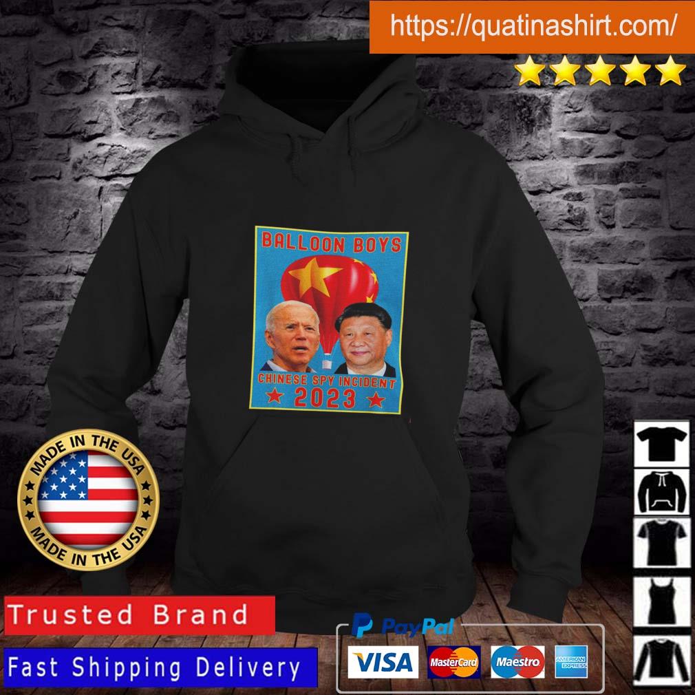 Joe Biden And Xi Jinping Balloon Boys Chinese Spy Incident 2023 shirt