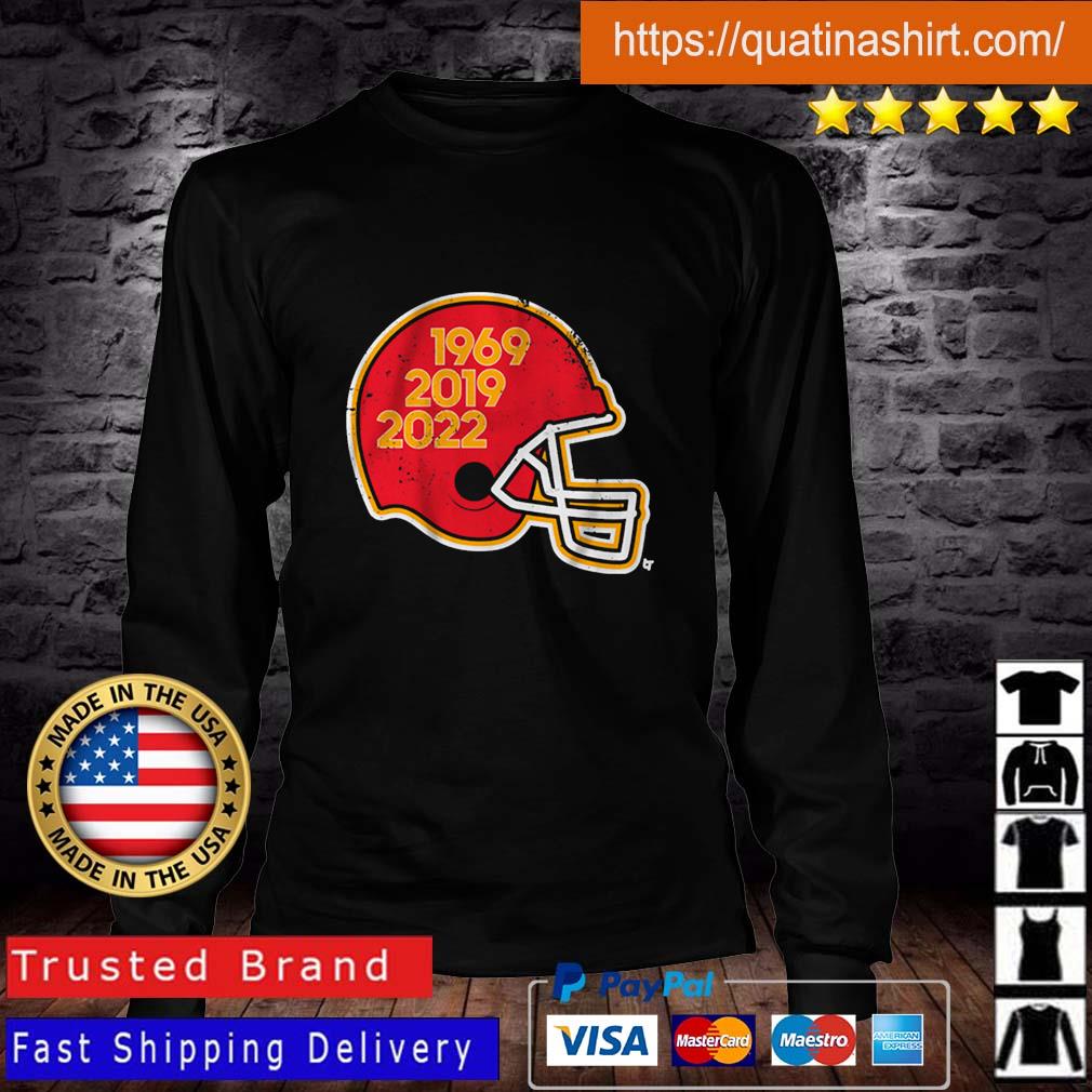 Kansas City Chiefs 1969 2019 2022 Glory Years Shirt Longsleeve