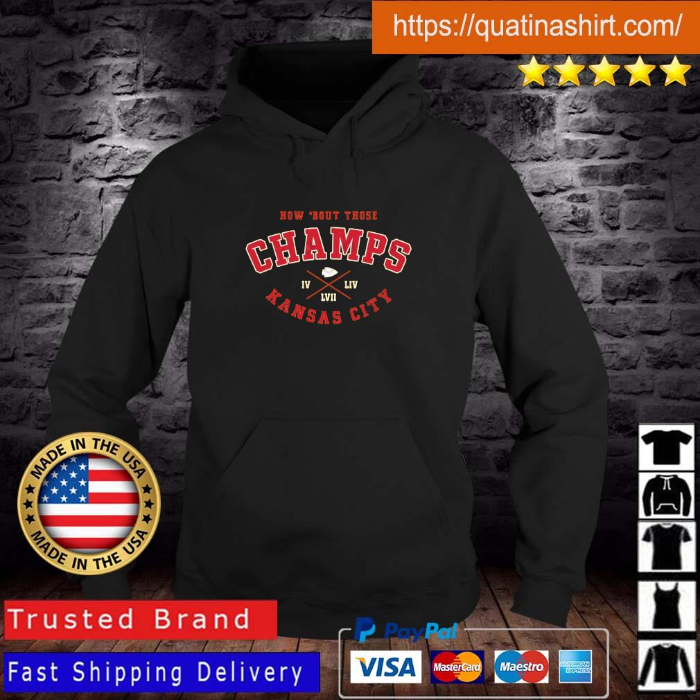 Kansas City Chiefs How 'Bout Those Champs 2023 shirt