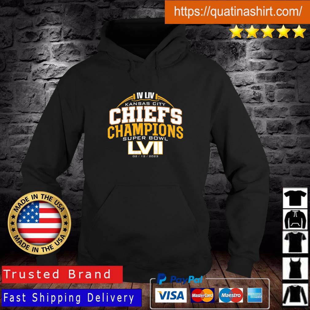 Kansas City Chiefs IV LIV Super Bowl LVII Champions shirt