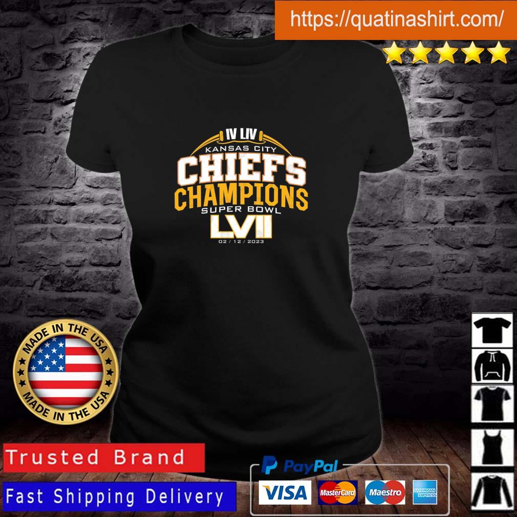 Kansas City Chiefs IV LIV Super Bowl LVII Champions s Ladies