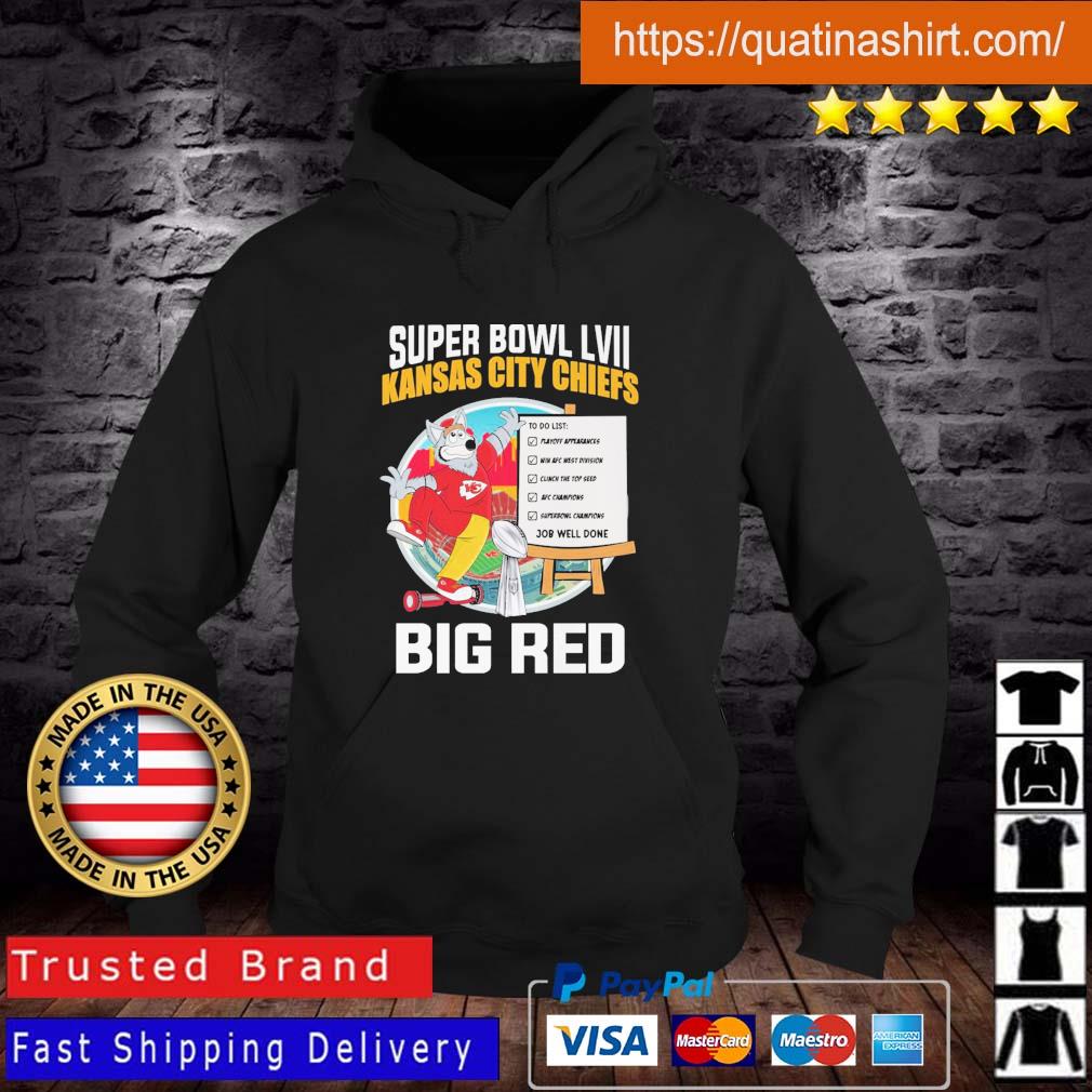 Kansas City Chiefs KC Wolf Super Bowl LVII Big Red shirt
