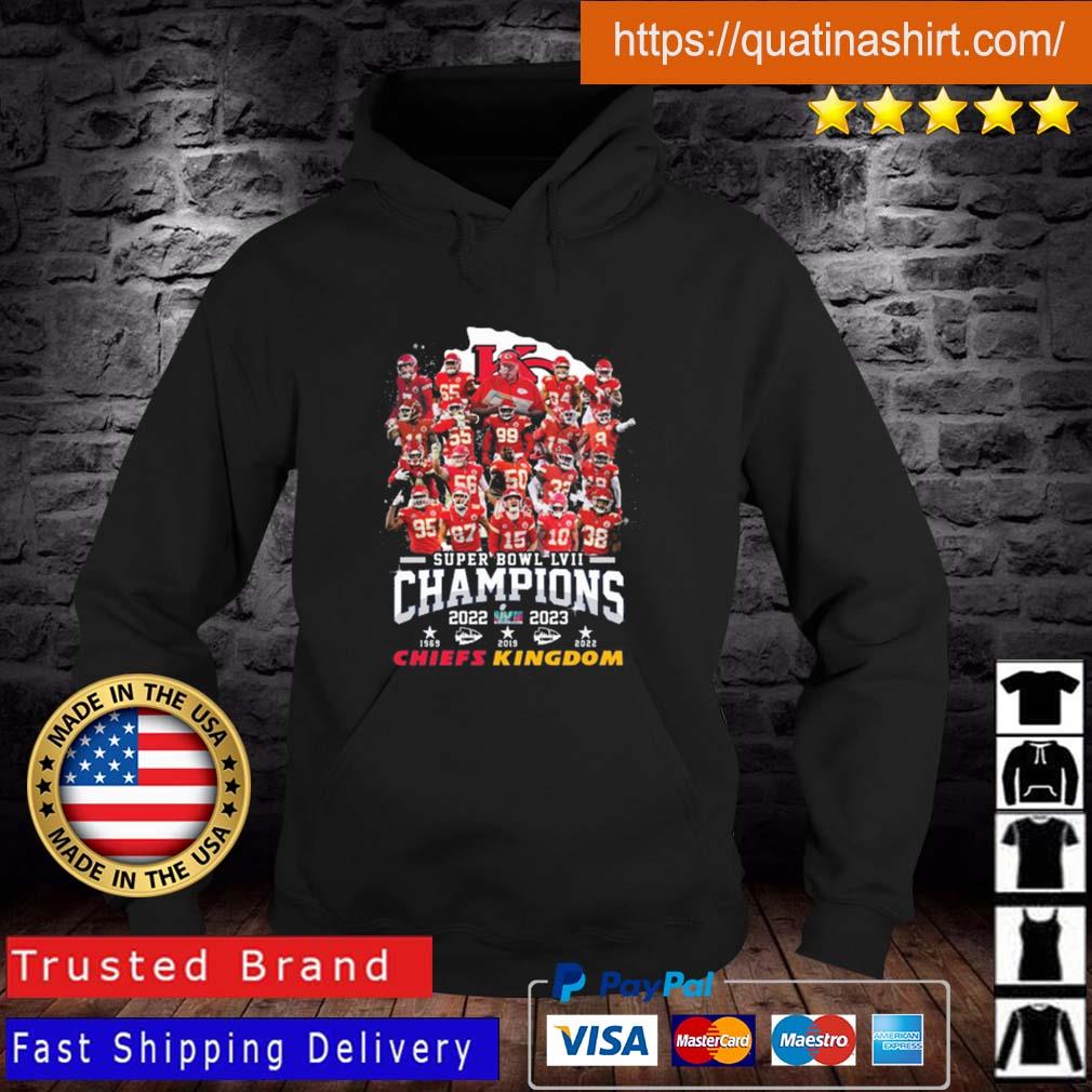 Kansas City Chiefs Super Bowl LVII Champions 2022 2023 Chiefs Kingdom shirt