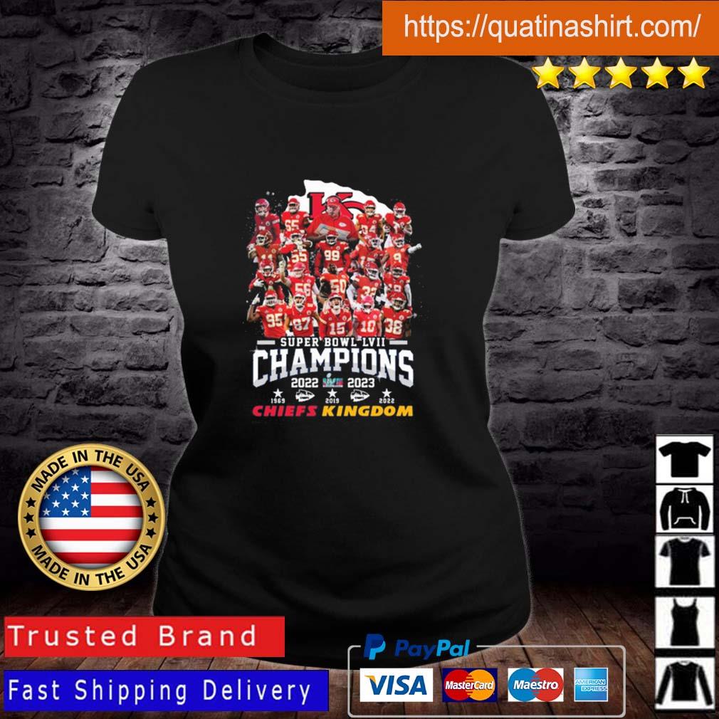 Kansas City Chiefs Super Bowl LVII Champions 2022 2023 Chiefs Kingdom s Ladies