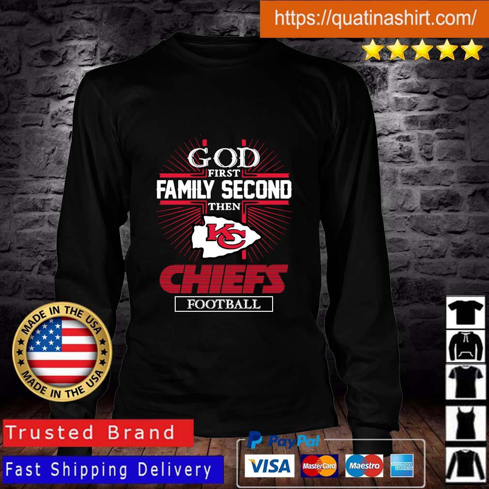 God First Family Second Then Buffalo Bills Football Shirt - ValleyTee