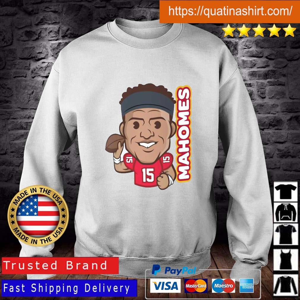 Patrick Mahomes Kansas City Chiefs Super Bowl LVII 2023 Player Caricature Shirt