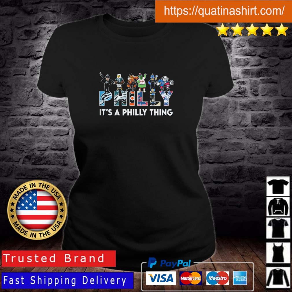 Mascot Philly it's a Philly thing skyline city shirt, hoodie