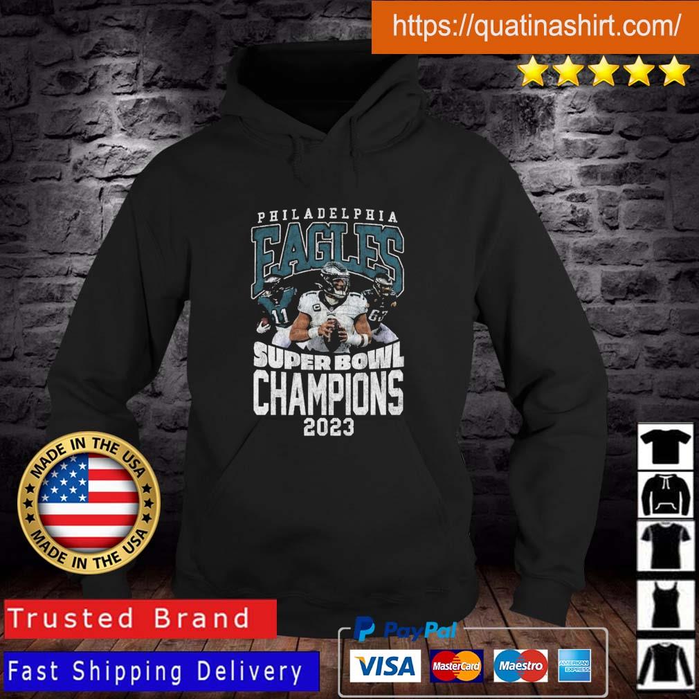 Team Football Philadelphiea Eagles Super Bowl LVII Champions 2023 shirt