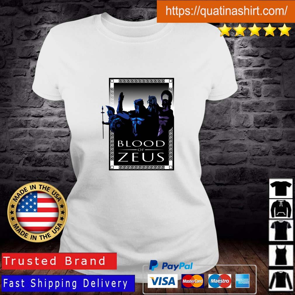 The Gods Blood Of Zeus Poster Shirt Ladies