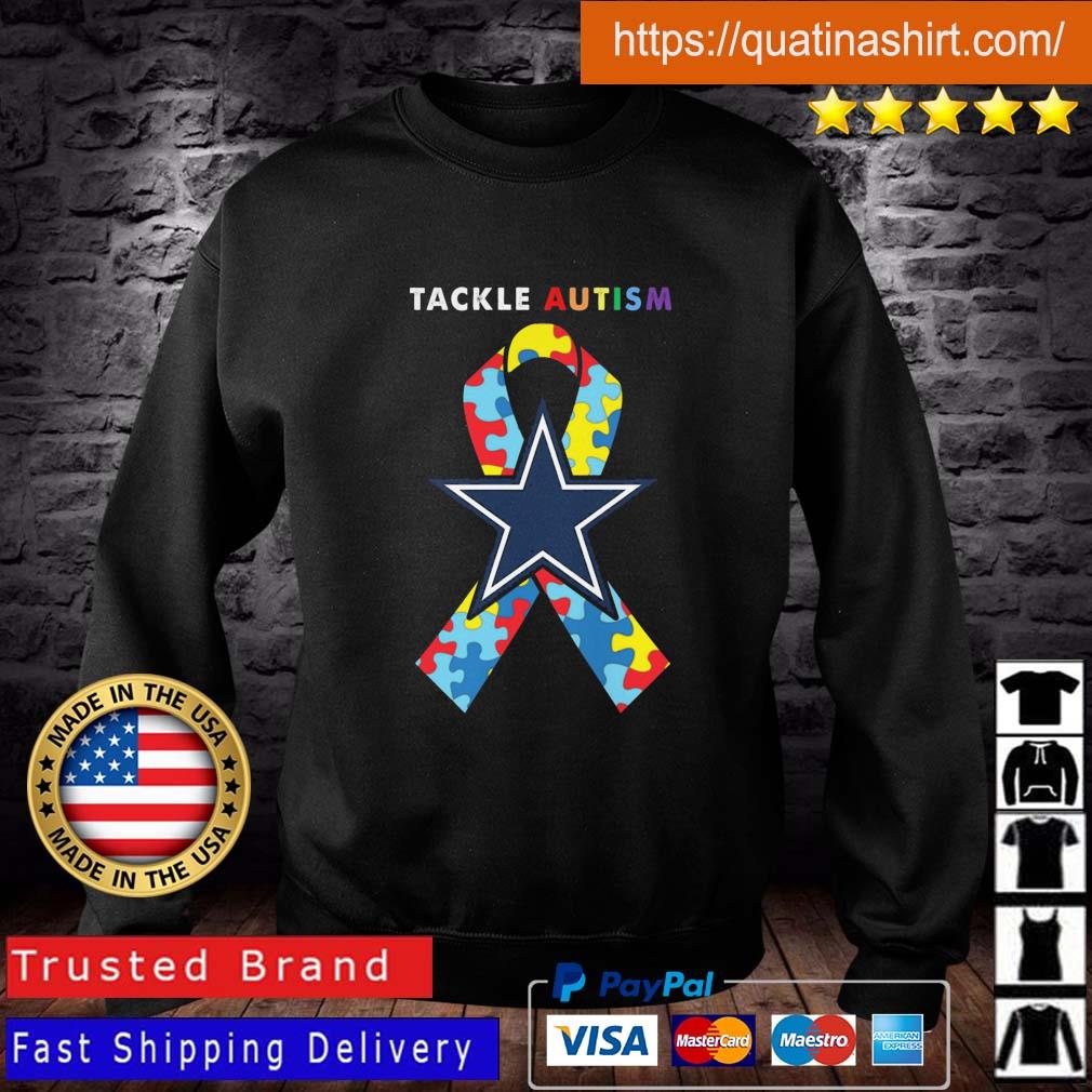 Dallas Cowboys Tackle Autism Awareness shirt,Sweater, Hoodie, And