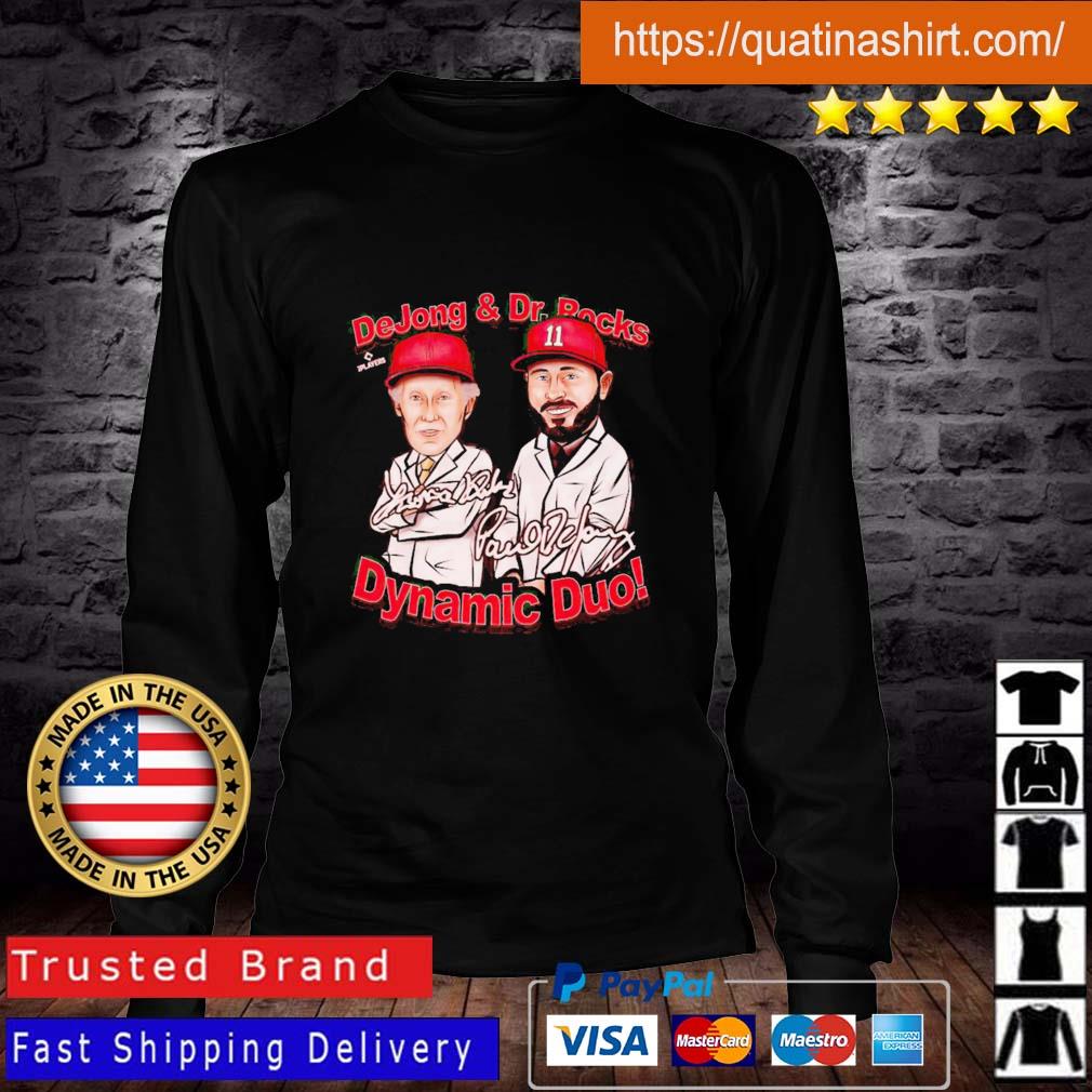 Paul DeJong and Dr. Rocks St. Louis Cartoon shirt, hoodie, sweater, long  sleeve and tank top